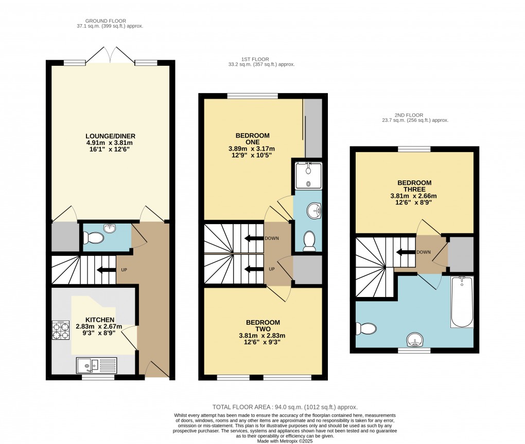 Floorplan for Leighton Buzzard, Bedfordshire