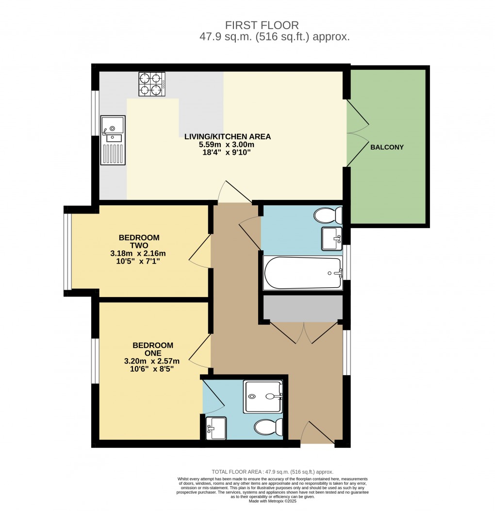 Floorplan for Dunstable