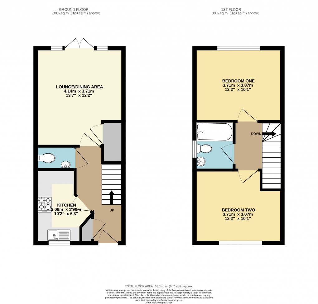 Floorplan for Dunstable