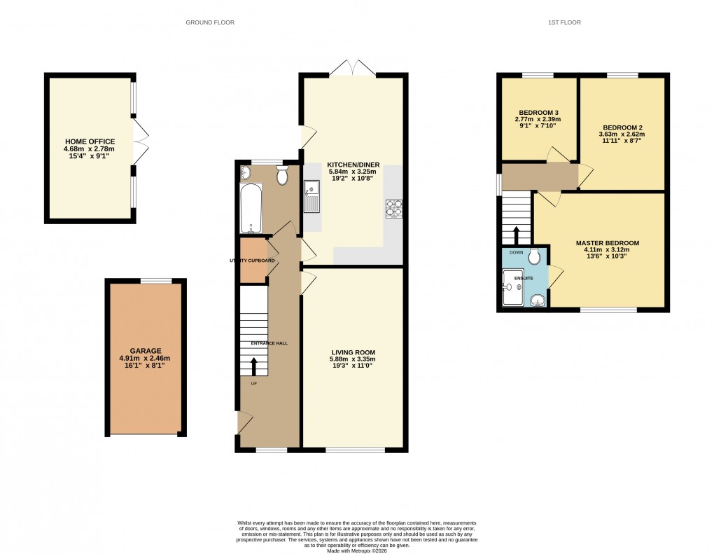 Floorplan for Leighton Buzzard, Bedfordshire