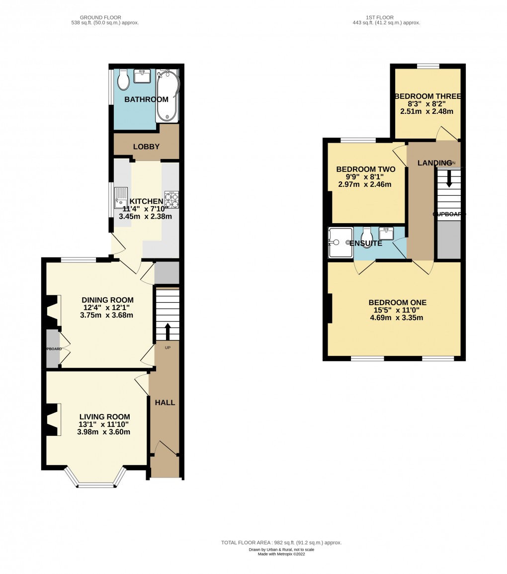 Floorplan for Flitwick