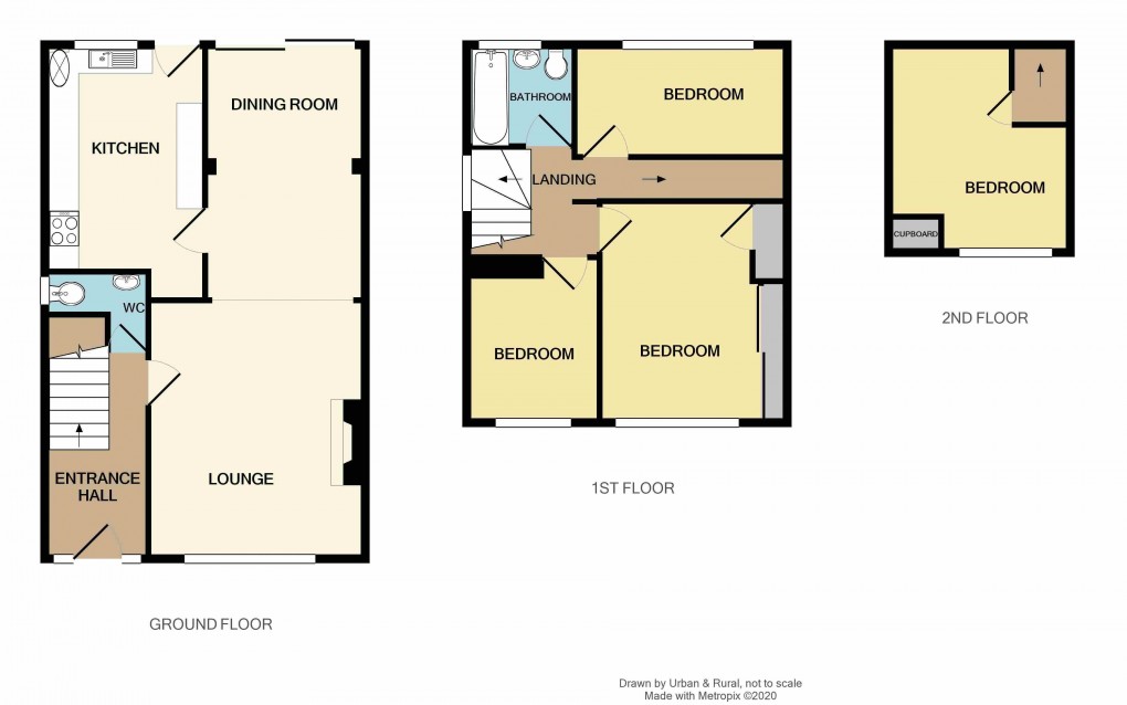 Floorplan for Flitwick, Bedfordshire