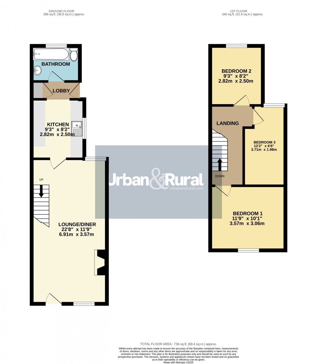 Floorplan for Flitwick, Bedfordshire