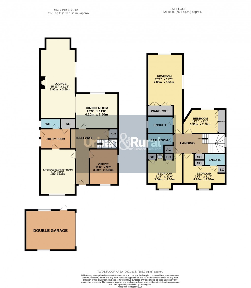 Floorplan for Westoning, Bedfordshire