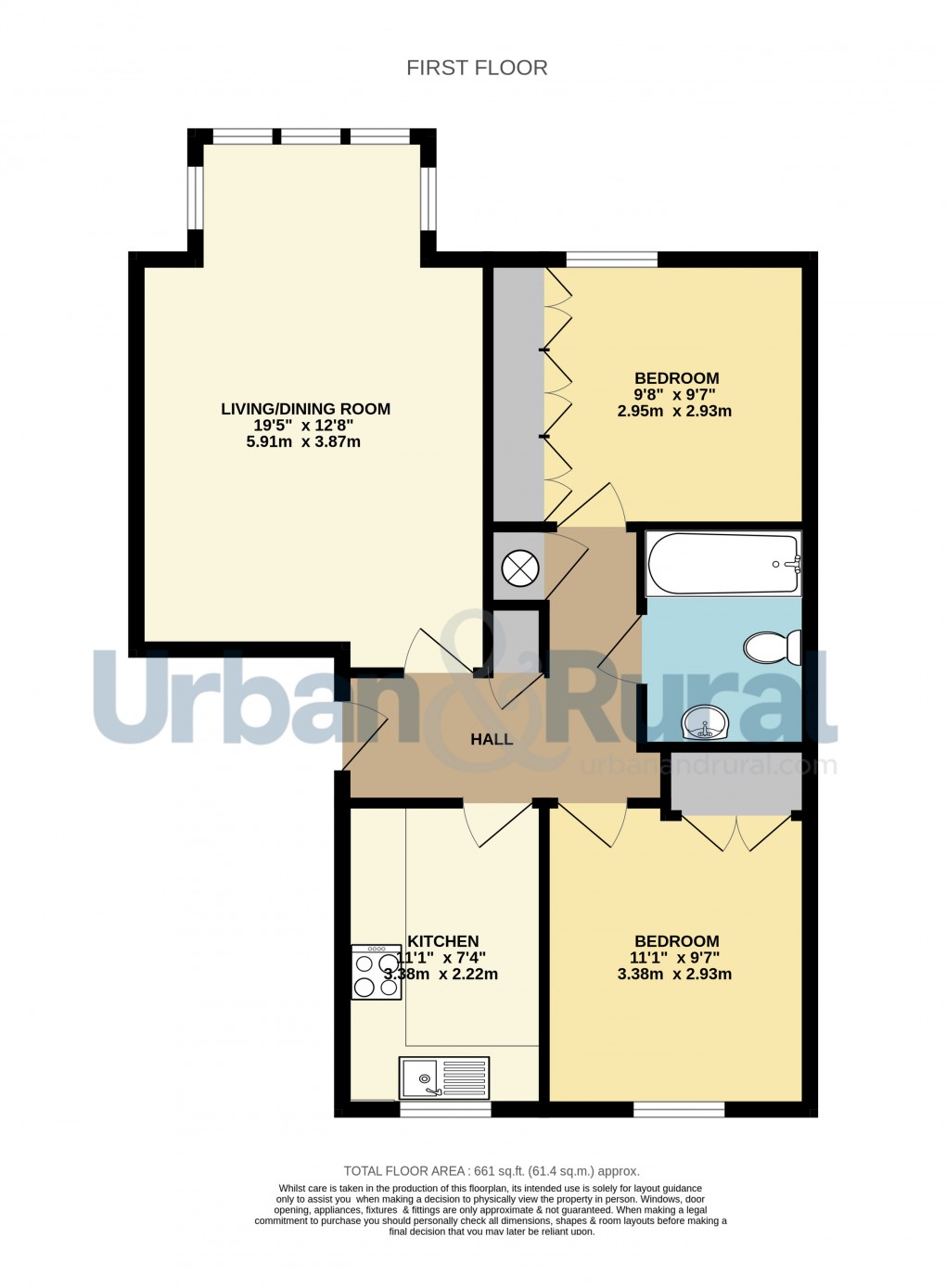 Floorplan for Flitwick, Bedfordshire