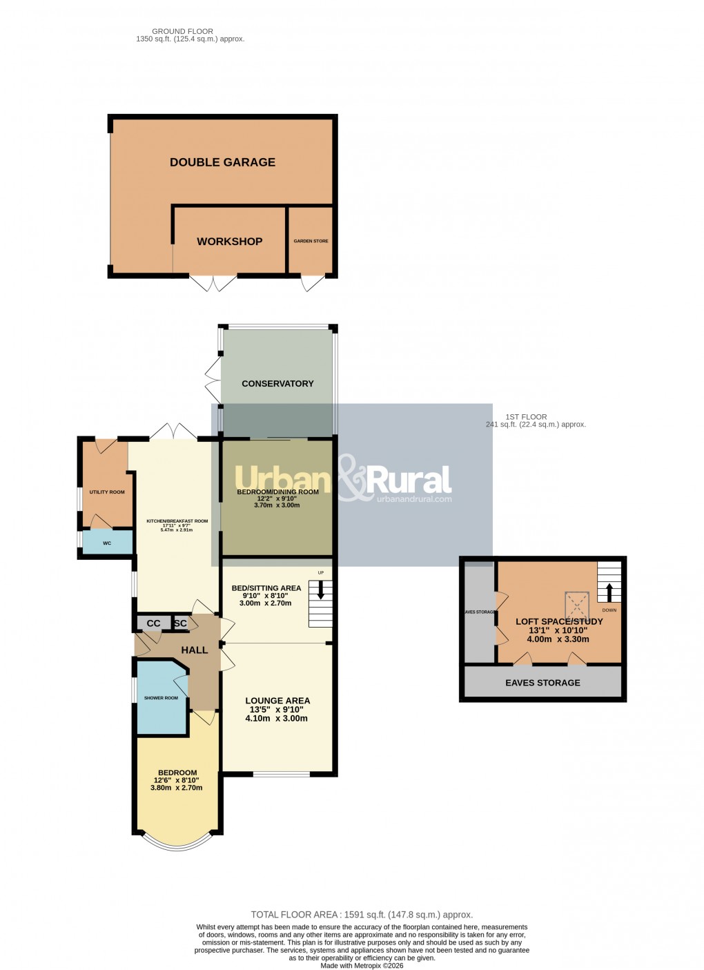 Floorplan for Toddington, Bedfordshire