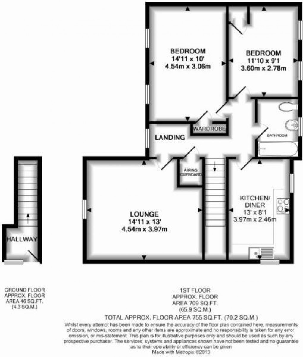 Floorplan for Linslade