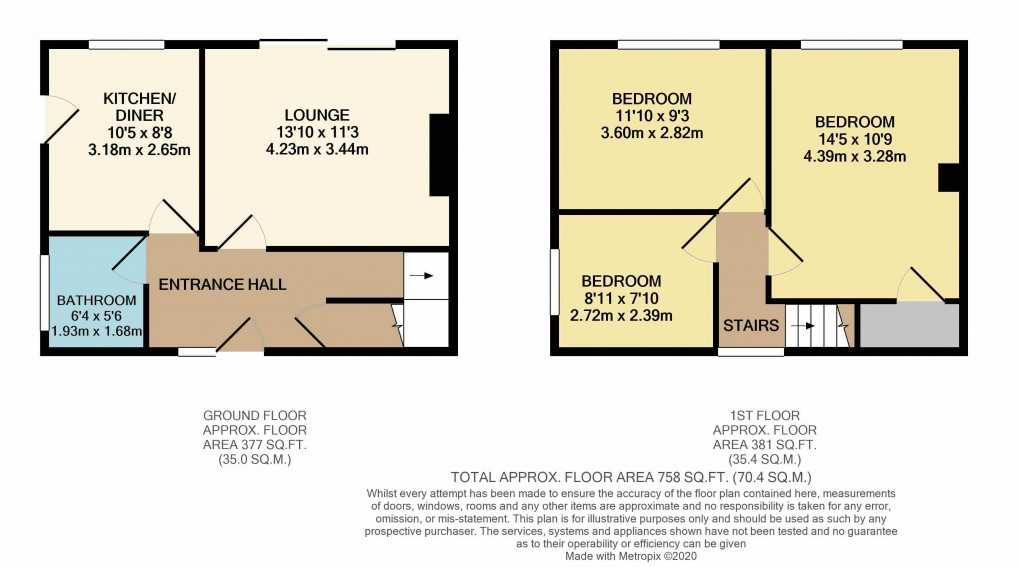 Floorplan for Leighton Buzzard