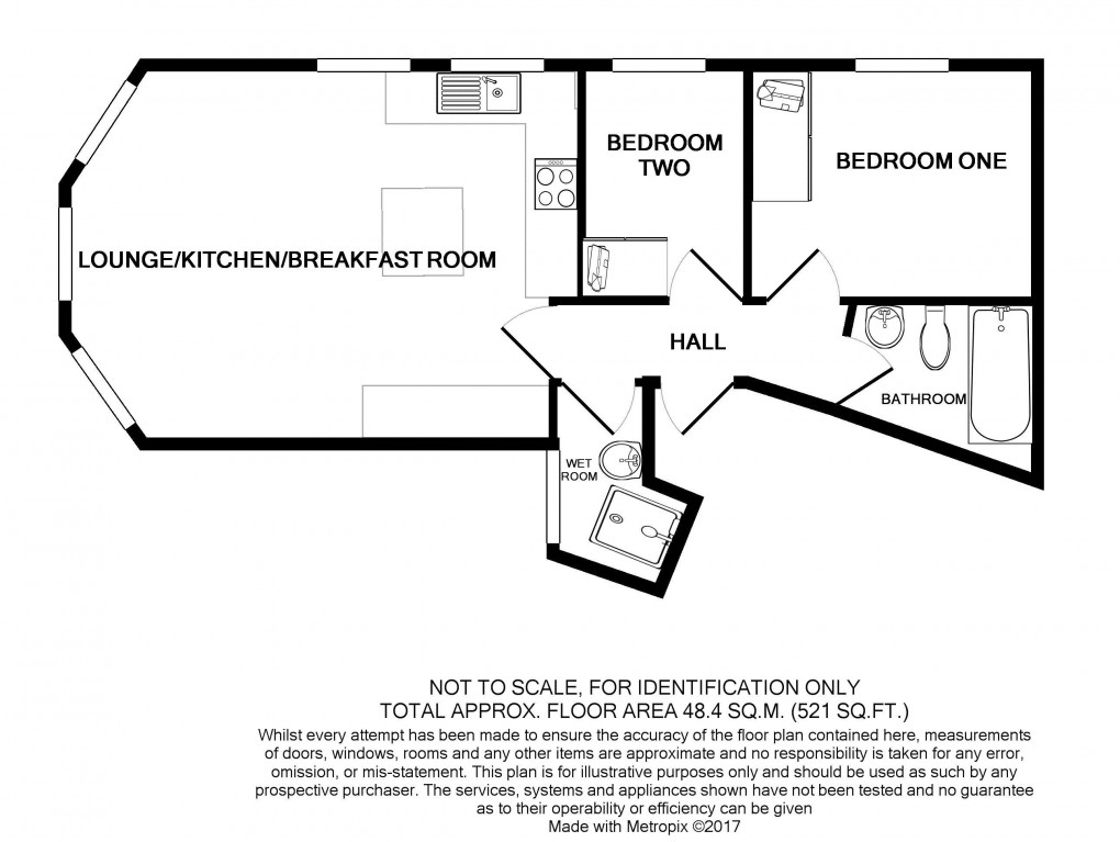 Floorplan for Leighton Buzzard, Bedfordshire