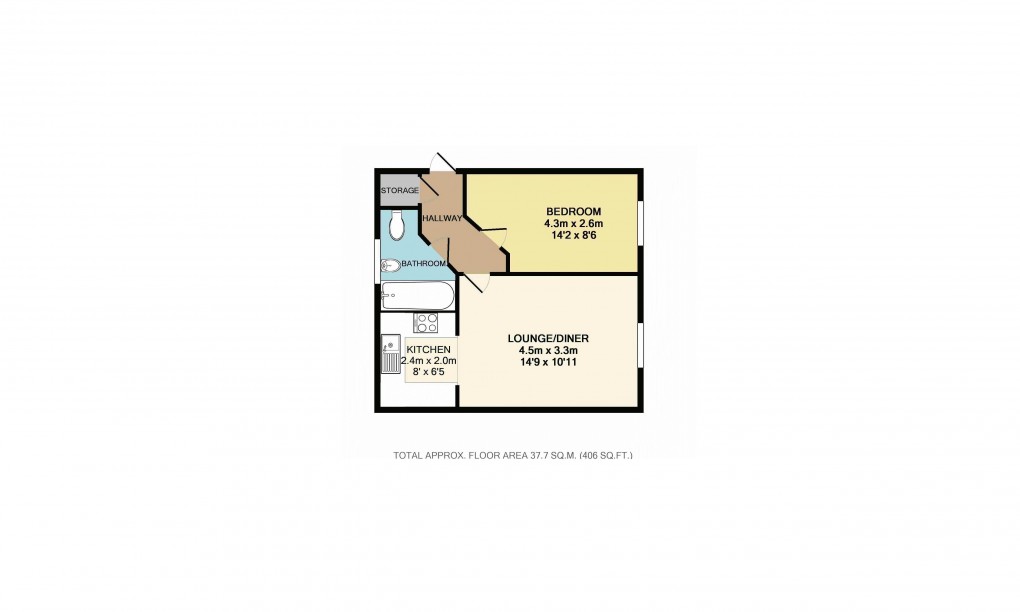 Floorplan for Leighton Buzzard