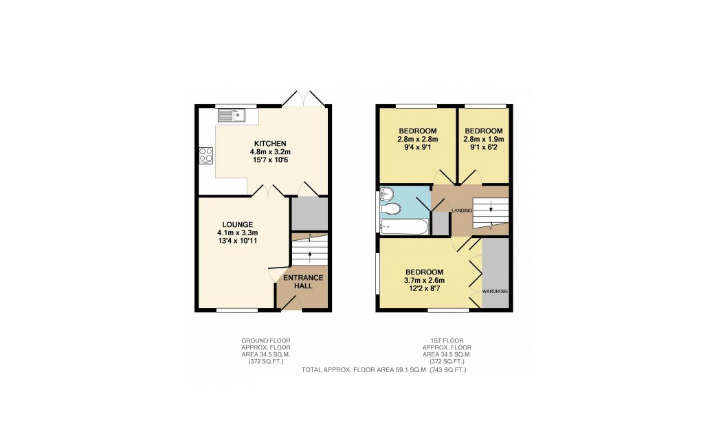 Floorplan for Hockliffe