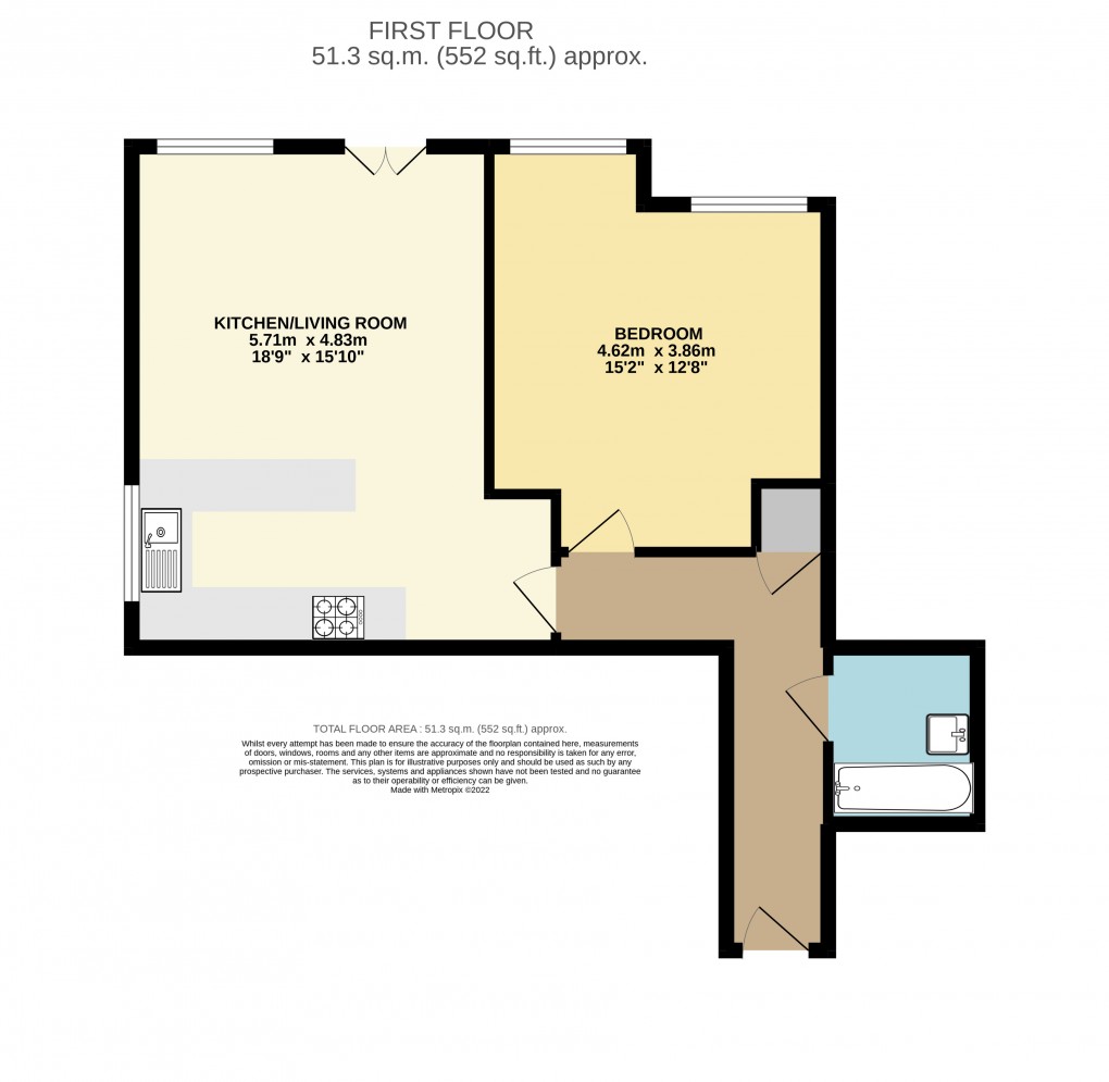 Floorplan for Leighton Buzzard, Bedfordshire