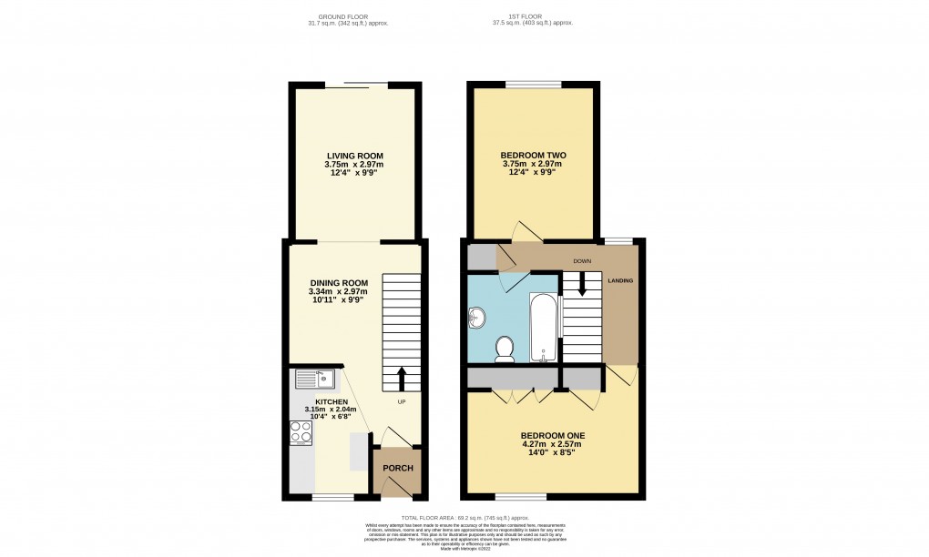 Floorplan for Leighton Buzzard, Linslade