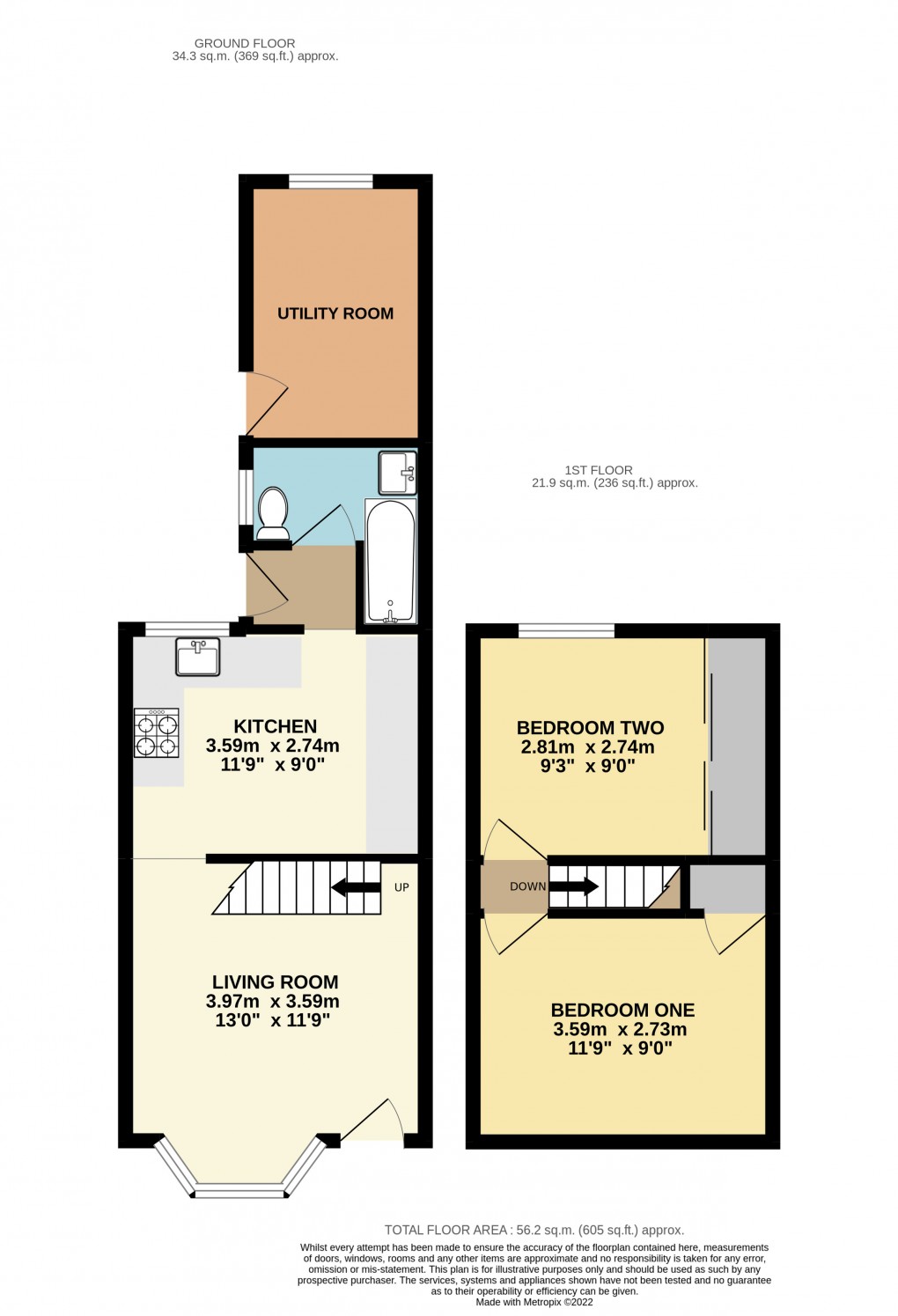 Floorplan for Linslade, Leighton Buzzard