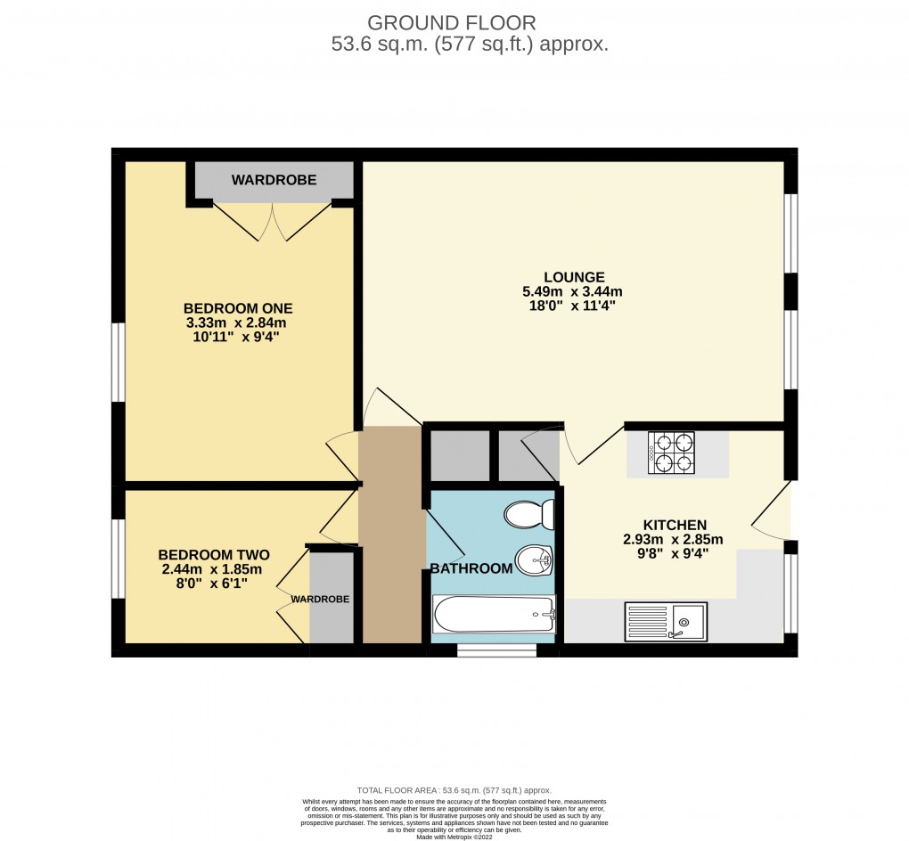 Floorplan for Leighton Buzzard, Beds