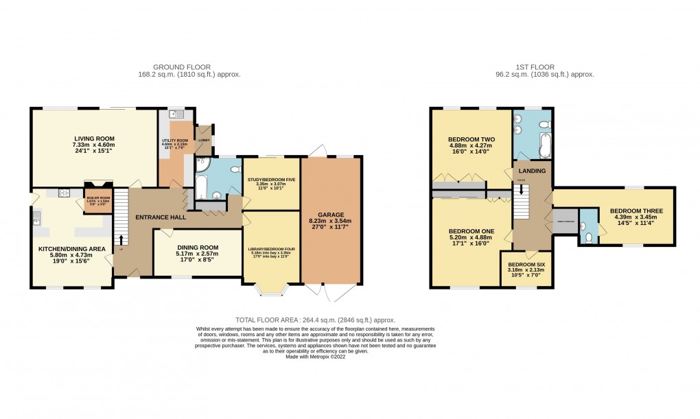 Floorplan for Stoke Hammond, Buckinghamshire