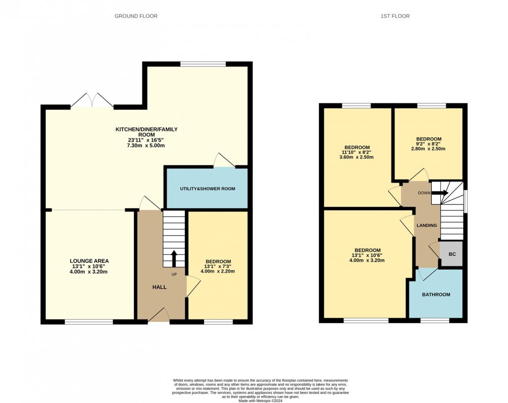 Floorplan for Woburn Sands, Buckinghamshire