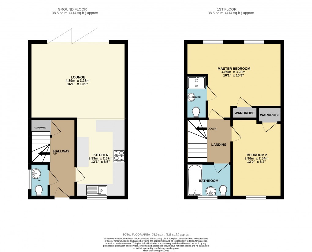 Floorplan for Leighton Buzzard, Bedfordshire