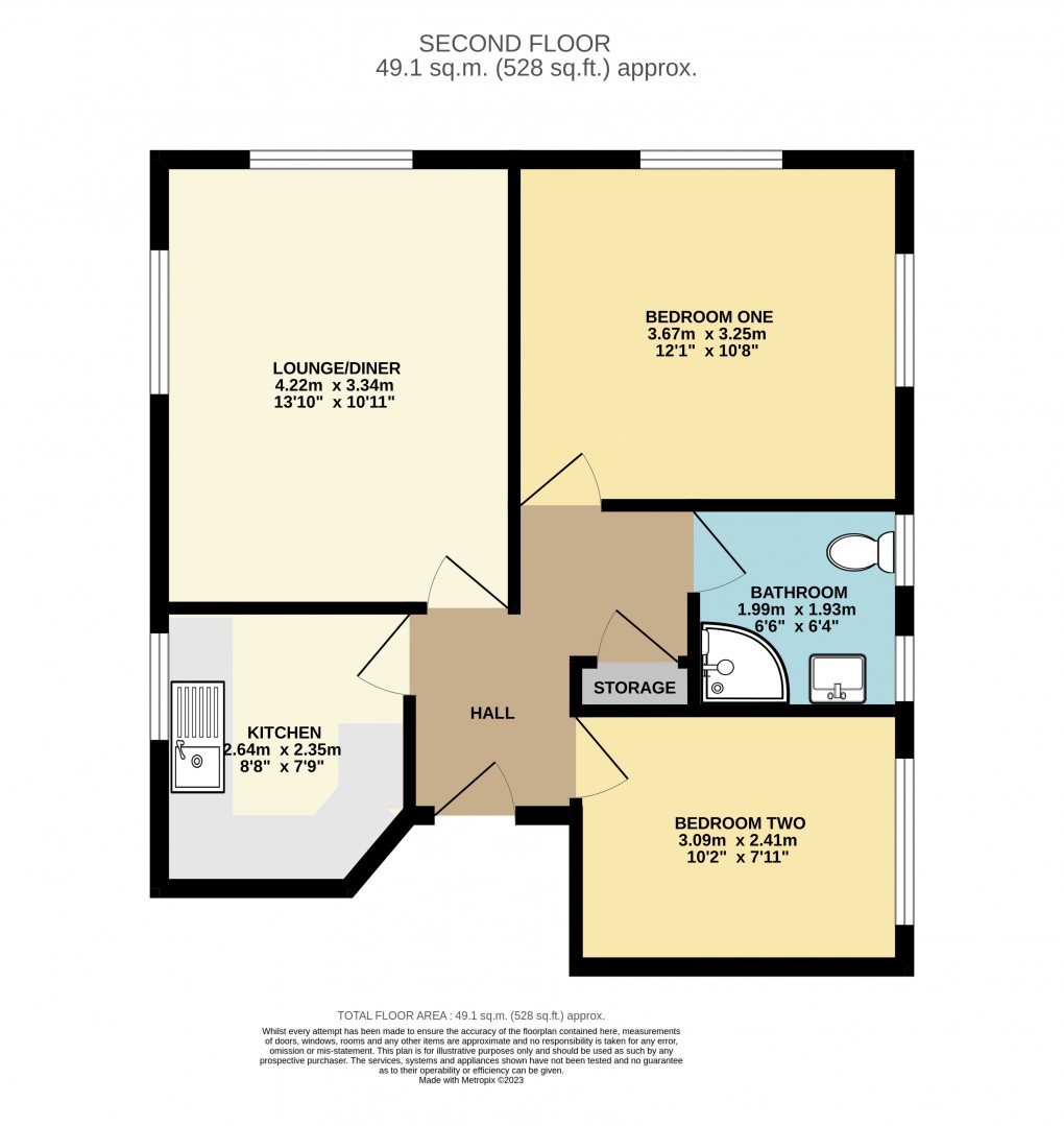 Floorplan for Linslade, Beds