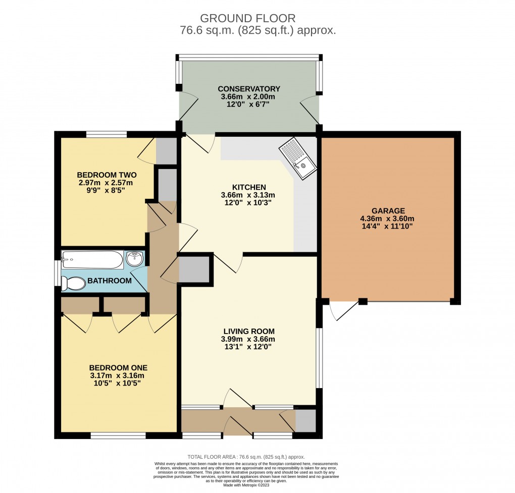 Floorplan for Linslade, Leighton Buzzard, Beds