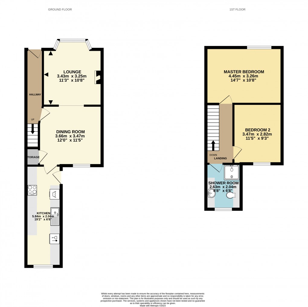 Floorplan for Bletchley, Buckinghamshire