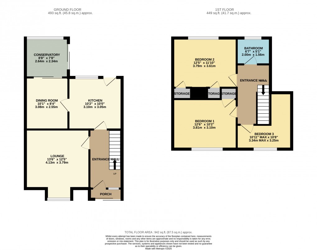 Floorplan for Luton