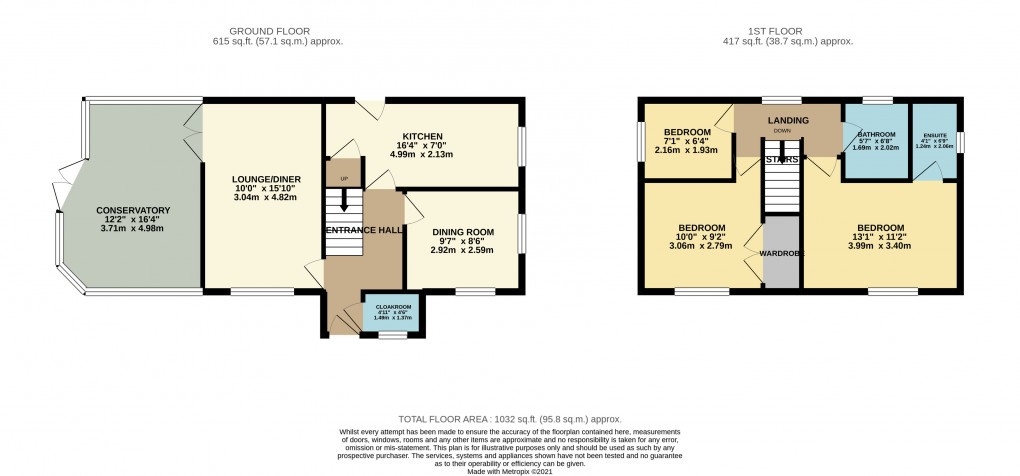 Floorplan for Houghton Regis