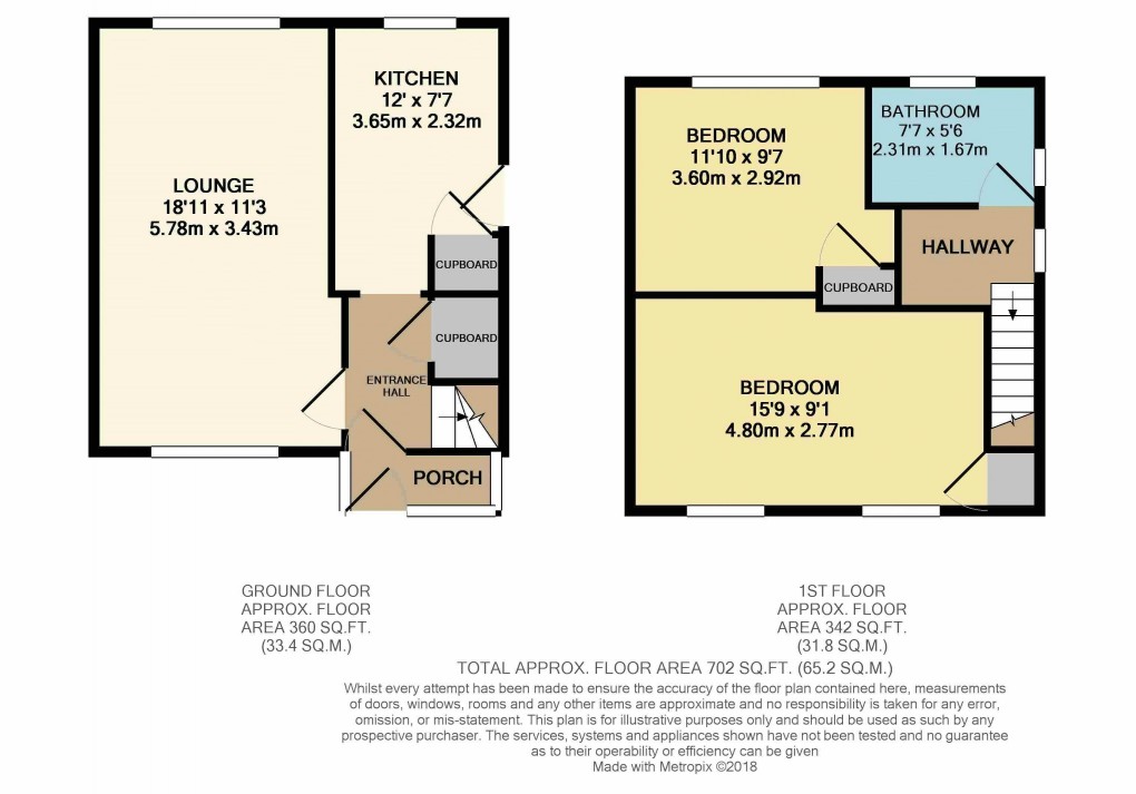 Floorplan for Luton