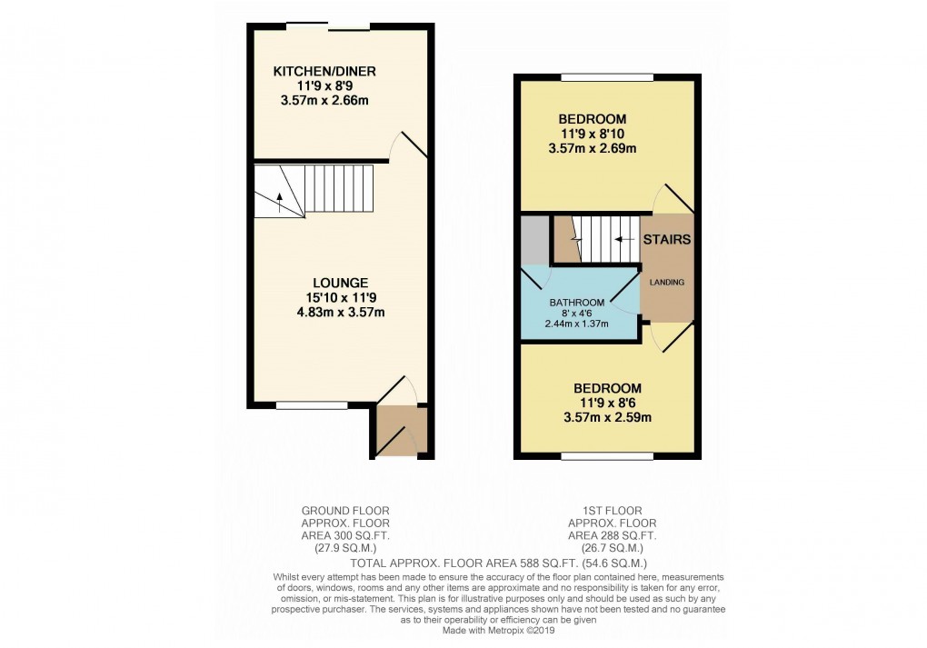 Floorplan for Houghton Regis