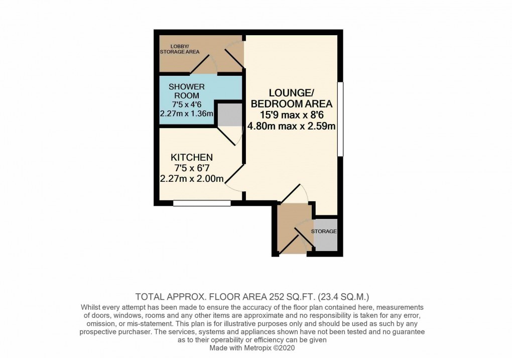 Floorplan for Luton