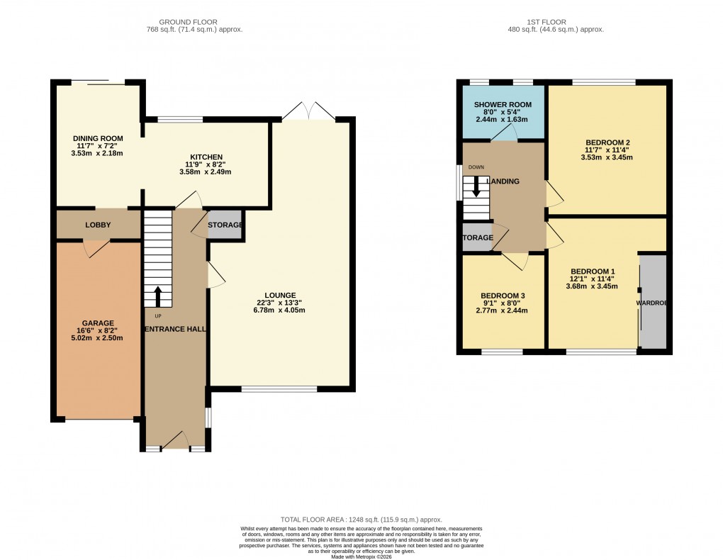 Floorplan for Homerton Road, Luton, Beds