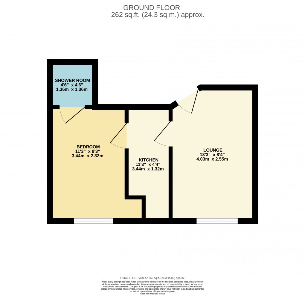 Floorplan for Luton, Bedfordshire
