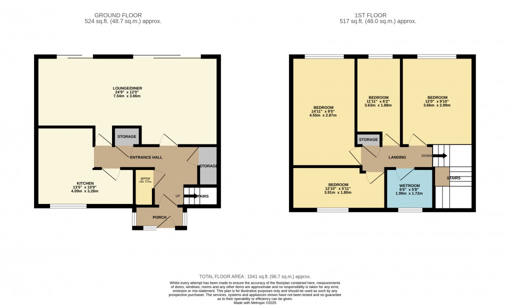 Floorplan for Houghton Regis, Dunstable, Bedfordshire