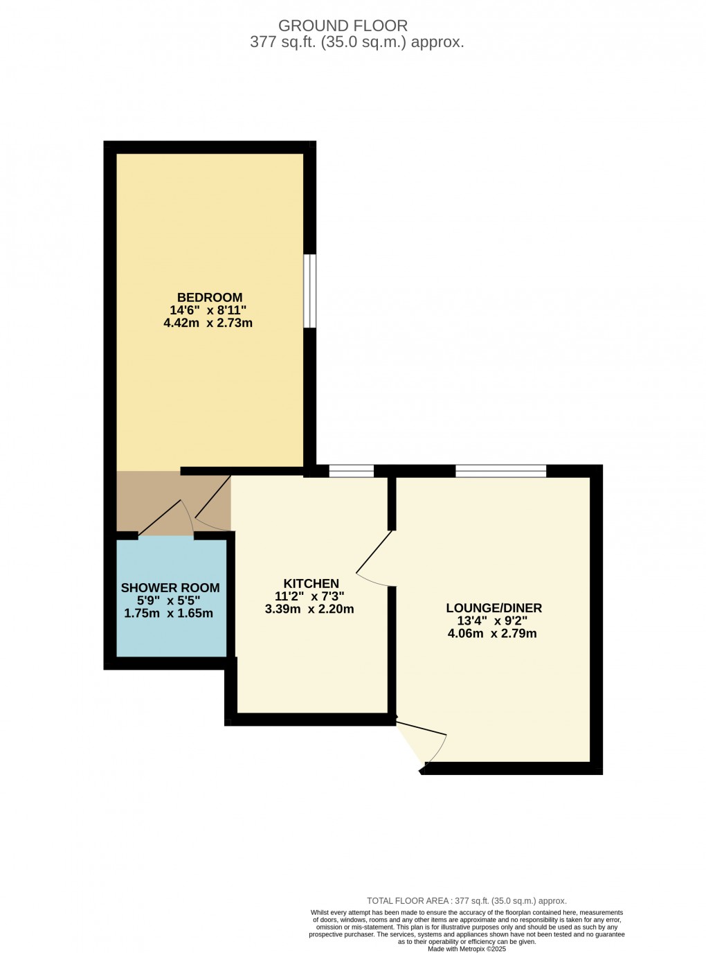 Floorplan for Luton, Bedfordshire