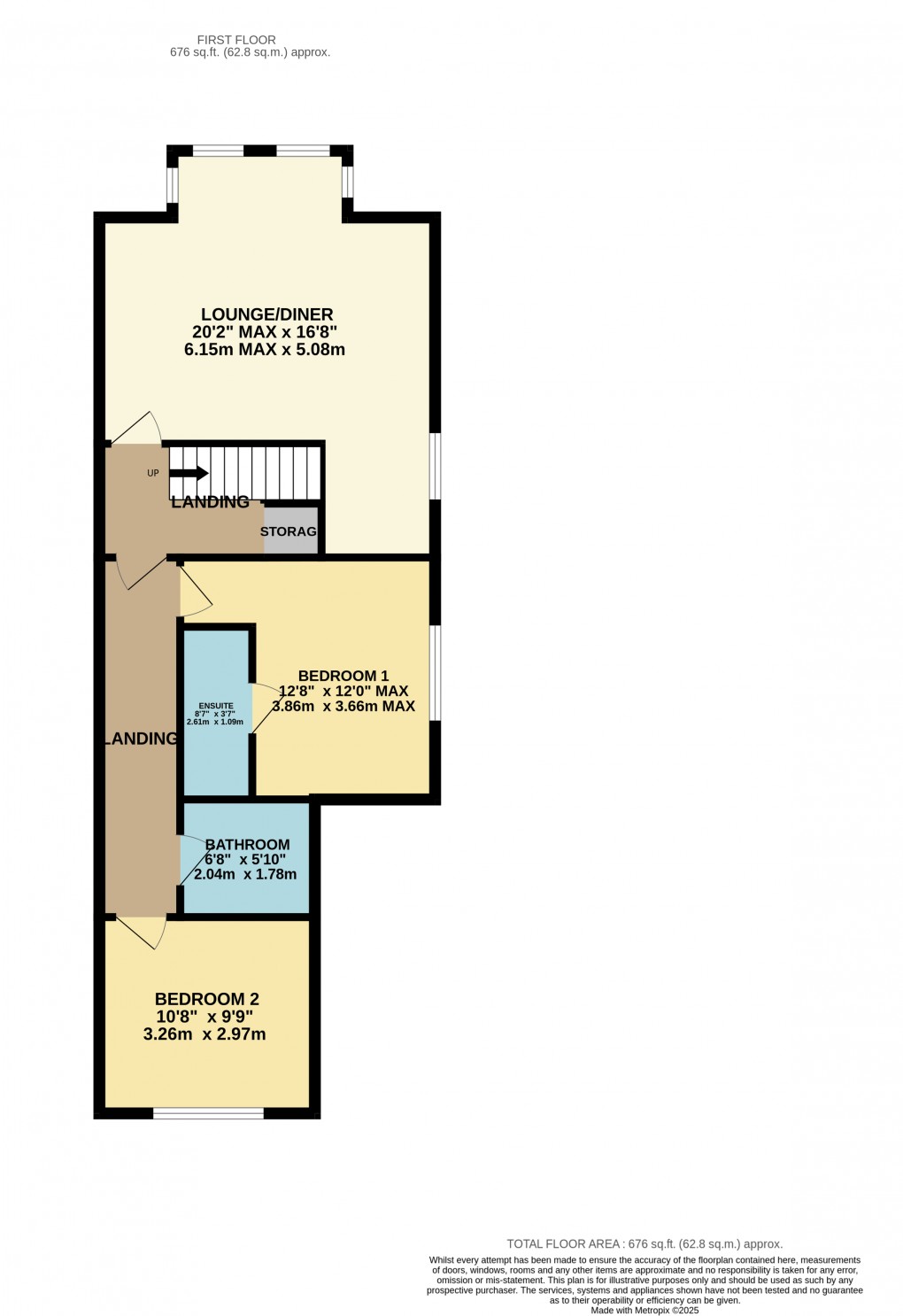 Floorplan for Luton, Bedfordshire