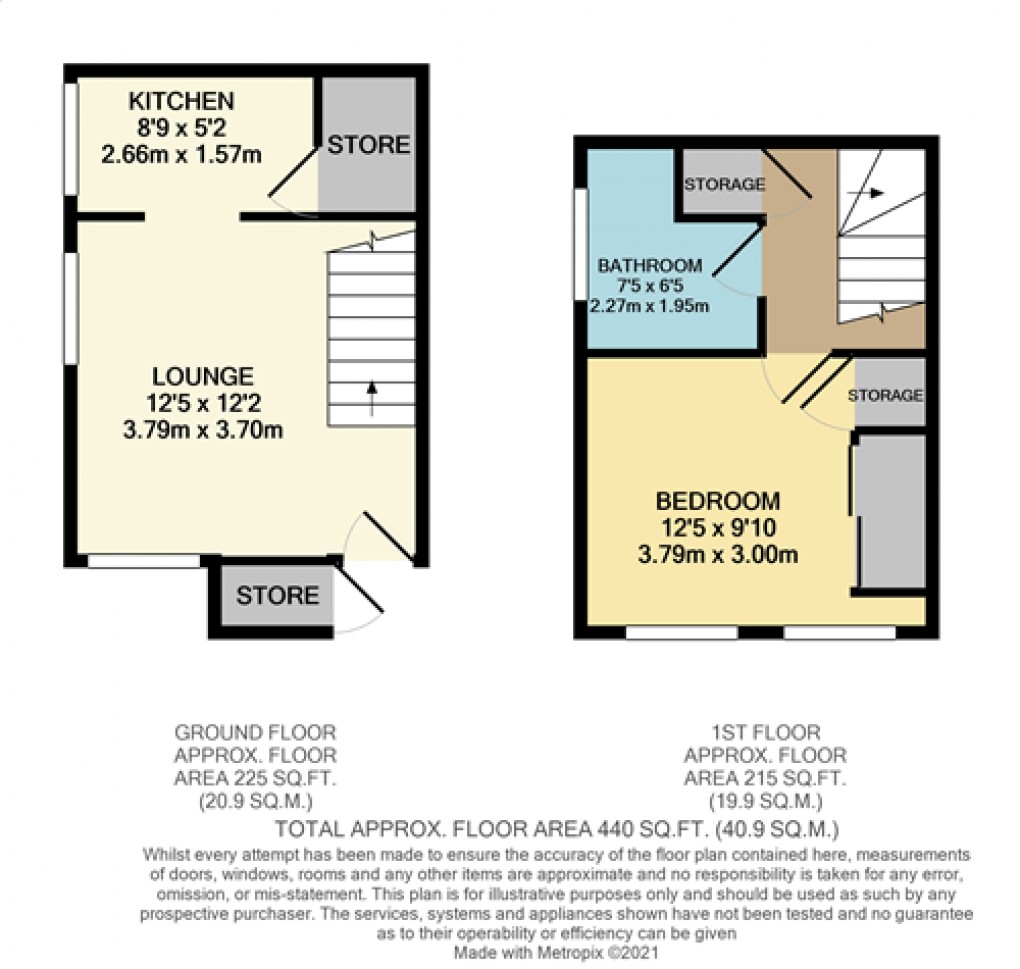 Floorplan for Luton, Bedfordshire