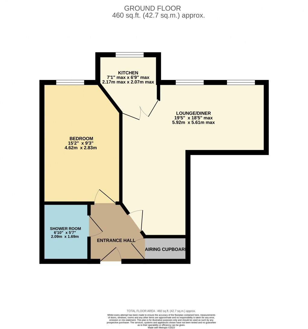 Floorplan for Luton, Bedfordshire