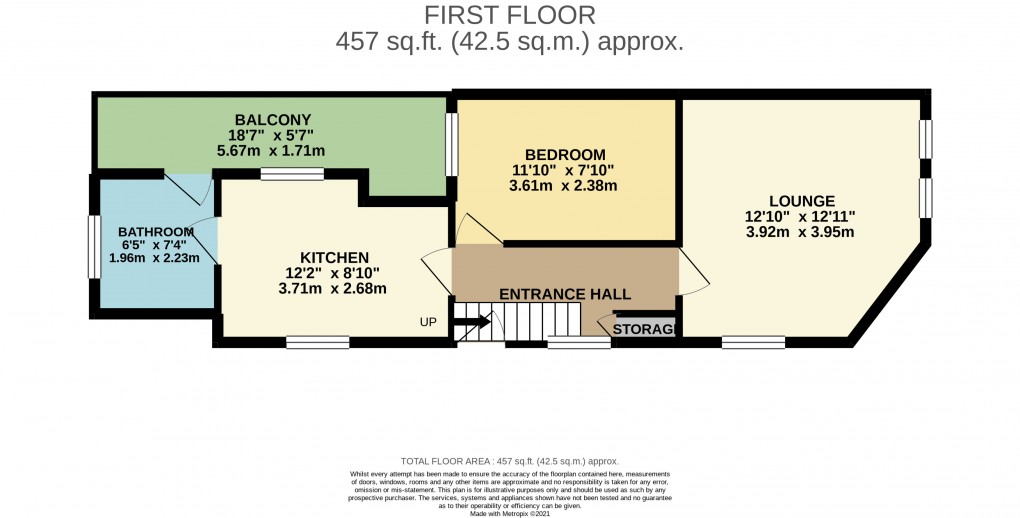 Floorplan for Luton, Bedfordshire