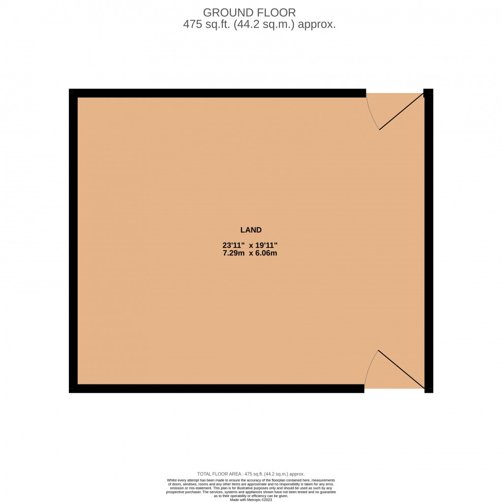 Floorplan for Houghton Regis, Dunstable, Bedfordshire