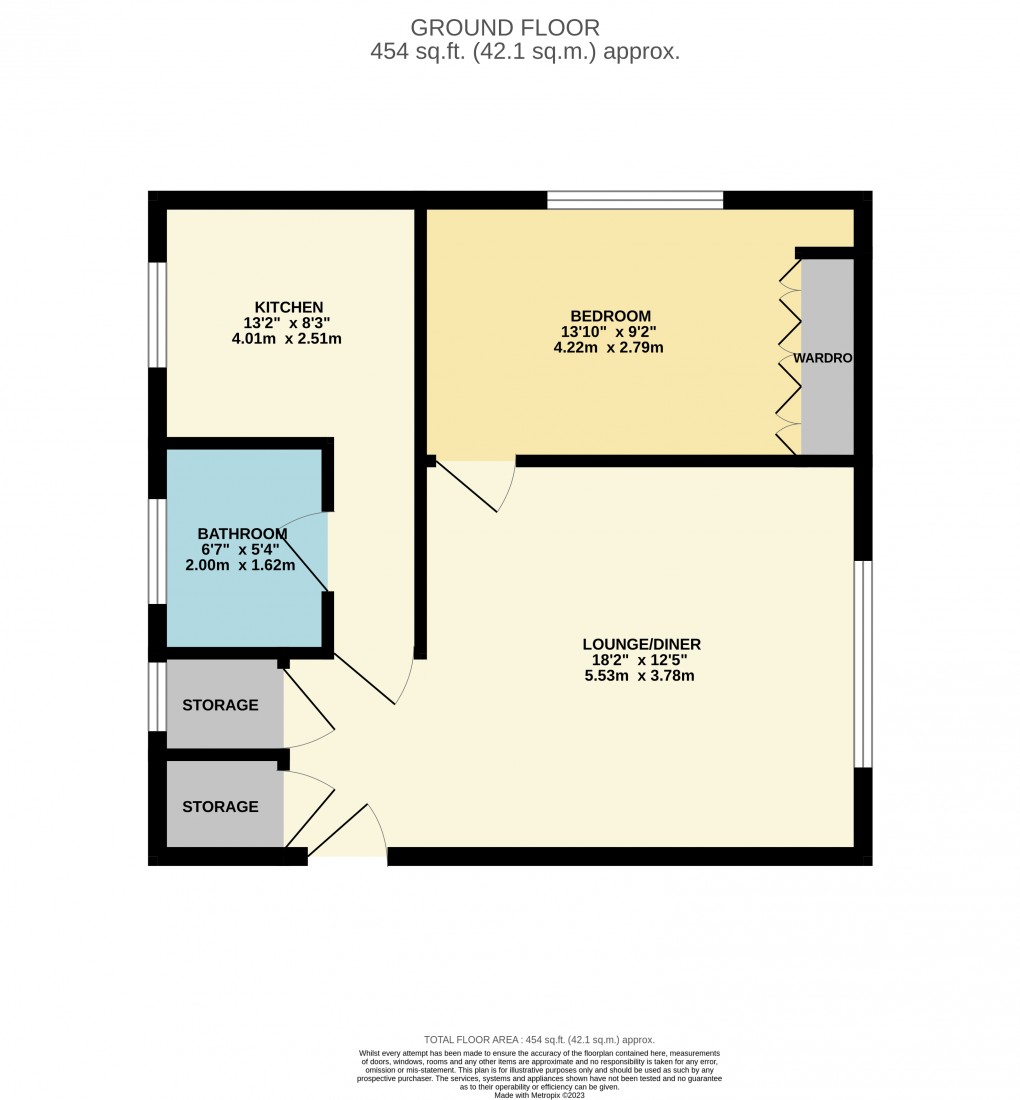 Floorplan for Luton, Bedfordshire