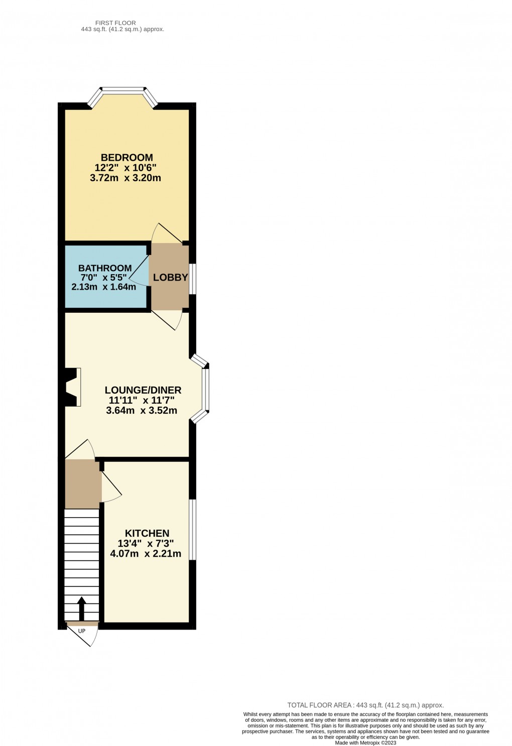 Floorplan for Luton, Bedfordshire