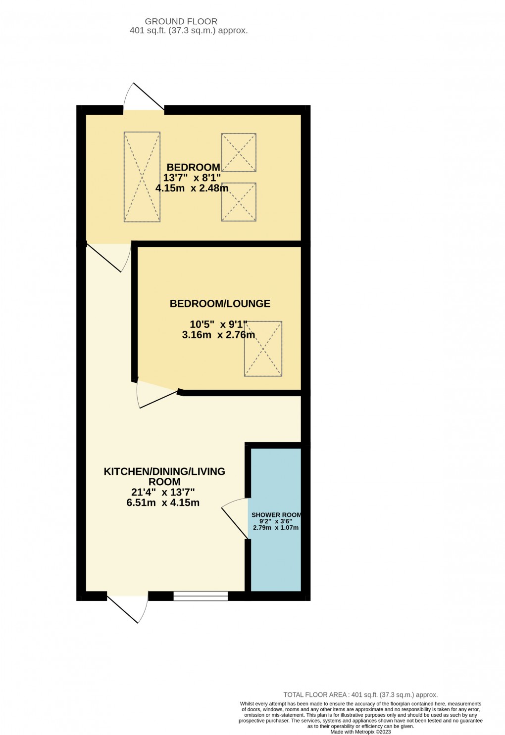 Floorplan for A Osbourne House, Houghton Regis, Dunstable, Bedfordshire