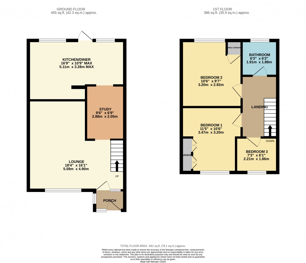 Floorplan for Luton, Bedfordshire