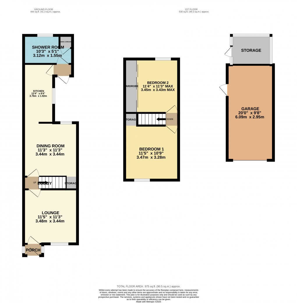 Floorplan for Luton, Bedfordshire
