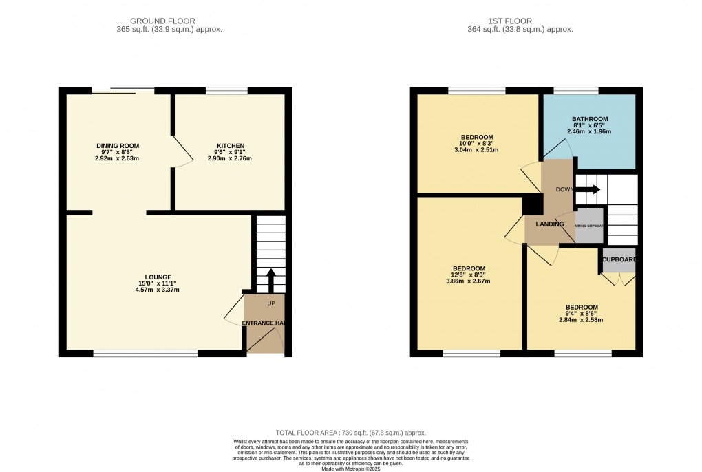 Floorplan for Houghton Regis, Dunstable, Bedfordshire
