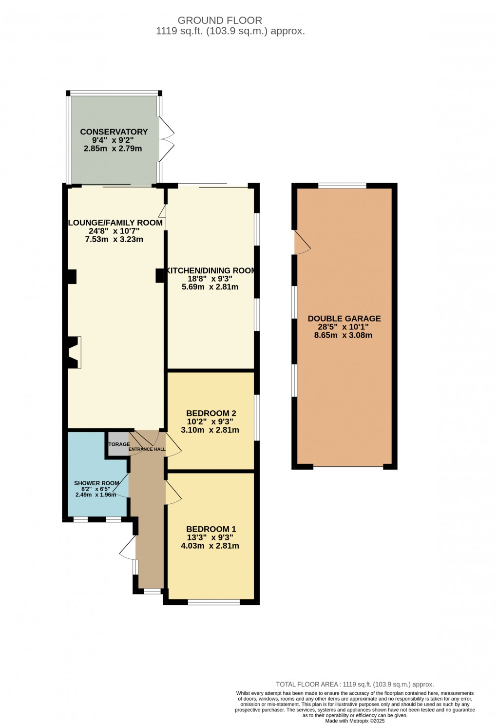 Floorplan for Luton, Bedfordshire