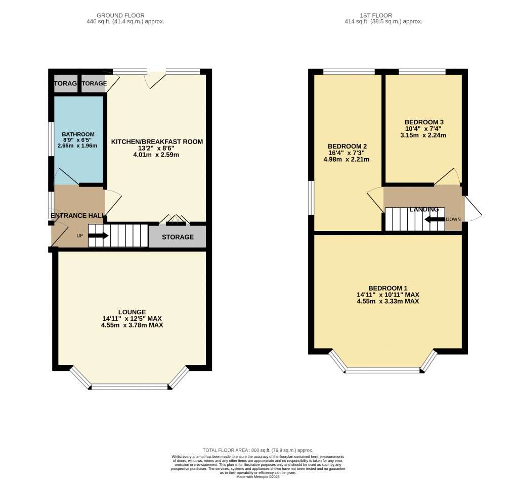 Floorplan for Luton, Bedfordshire