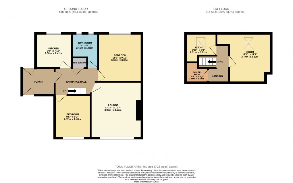 Floorplan for Luton, Bedfordshire