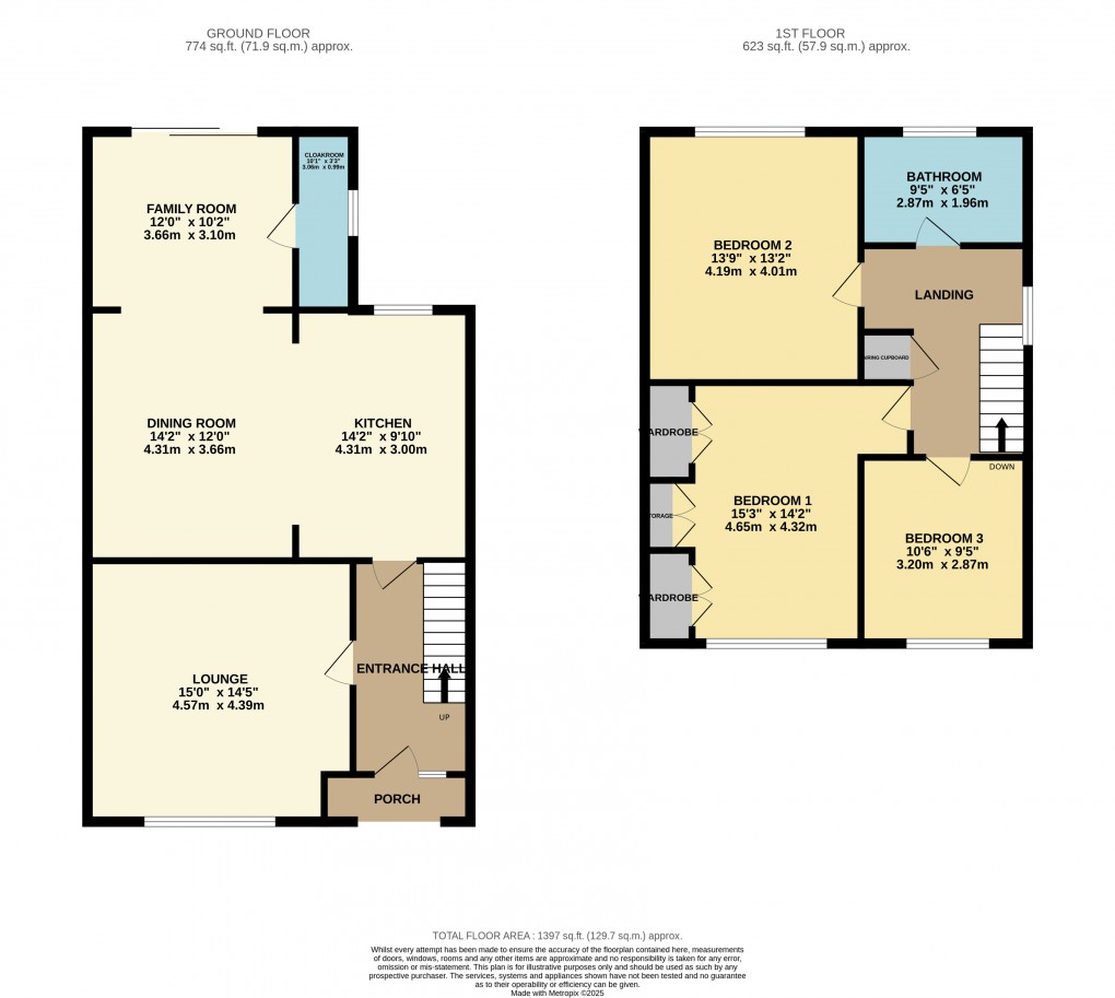 Floorplan for Luton, Bedfordshire