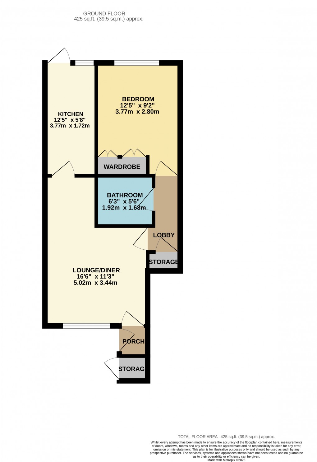 Floorplan for Luton, Bedfordshire